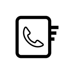 Phone book icon