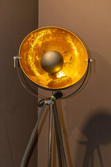 Golden Reflector Lamp