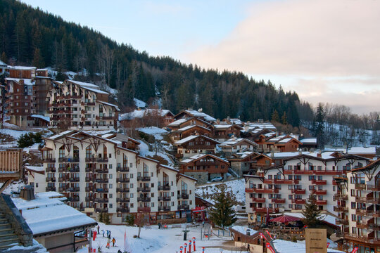 La Tania Courchevel 3 Valleys ski area French Alps France