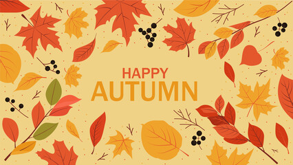 Fototapeta premium Autumn Leaf Background