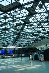 Łódź miasto dworzec terminal architektura transport © Dariusz
