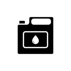 Jerry can, Gasoline vector icon