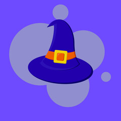 Halloween Witch Hat Illustration