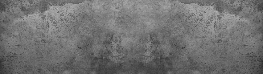 Fototapeta na wymiar Gray grey anthracite dark rustic bright concrete stone cement texture background banner panorama