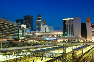 新宿駅 夜景