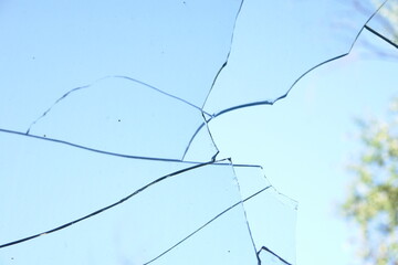 Broken glass