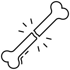 Bone Fracture Vector