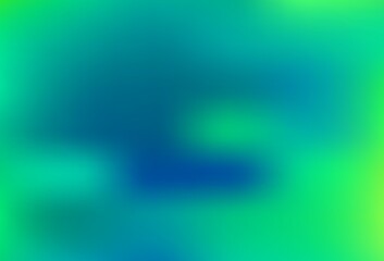 Light Green vector abstract blurred layout.