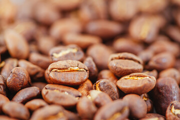 Coffee Beans as Isolated Object