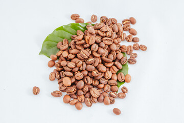 Coffee Beans as Isolated Object