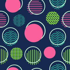 set of circle shape patterns