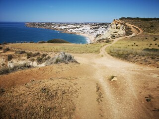 Part of Rota Vicentina near Lagos. Algarve, in southern Portugal