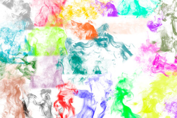 Fototapeta na wymiar abstract colorful background. creative colored canvas. a lot of enchanting smoke