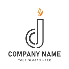 candle logo