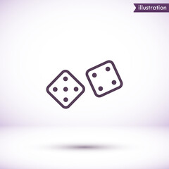 Settings  vector icon  , lorem ipsum Flat design