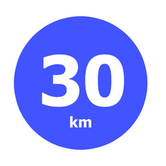 Minimum speed limit road sign 