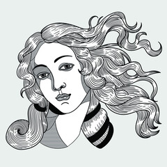 The Birth of Venus by Sandro Botticelli  © design_kuch