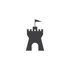 Castle Logo Template vector symbol