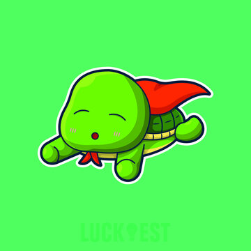 Turtle icon vector illustration logo template for many purpose.