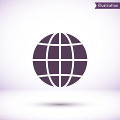 World Vector icon design 10 eps illustration