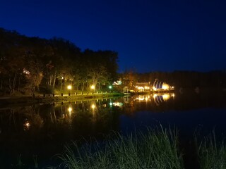 Fototapeta premium City in night
