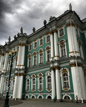 facade of a building of The State Hermitage Museum