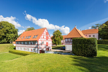 Fototapeta na wymiar Aalborghus castle, 16th century governor's residence at Aalborg, Denmark