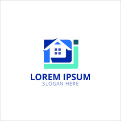 Creative DJ Letter Business Logo