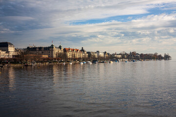 Fototapeta premium City along the River