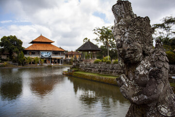 Statue on the river