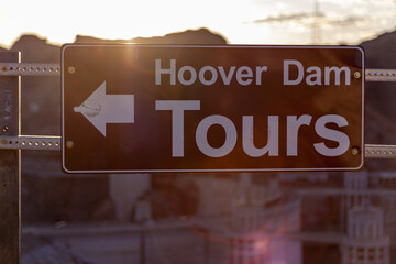 Sign Las Vegas hoover Dam