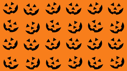 halloween pumpkin with wrapping paper