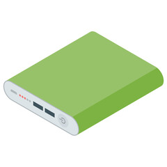 
Online shop icon in isometric vector 
