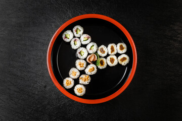 巻き寿司 Rolled sushi 