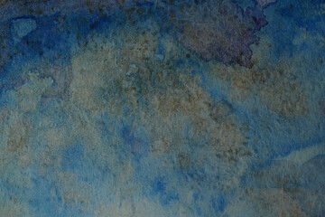 Abstract grunge paint on paper, stains, stains, texture.