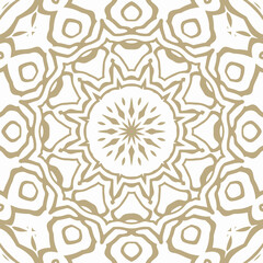 Oriental Seamless Vector Pattern - Repeating ornament for textile, wraping paper, fashion etc.