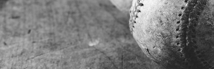 Old rugged baseball background.