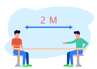 Illustration vector graphic cartoon character of health protection