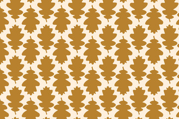 Simple autumn leaf pattern design. suitable for wallpapers and backgrounds