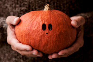 scared pumpkin