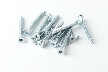 Tapping screws made od steel, metal screw, iron screw, chrome screw.