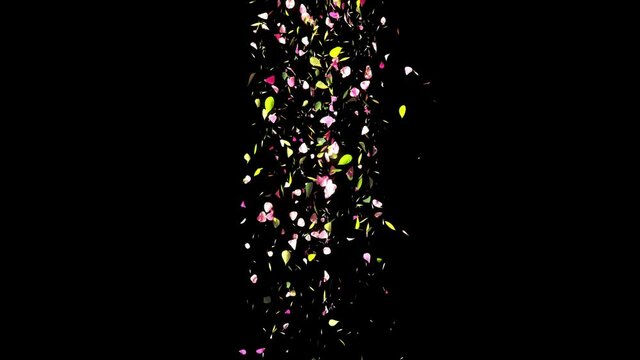 Cascade de p&eacute;tales