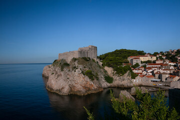 Naklejka na ściany i meble Festung Lovrijenac, Dubrovnik