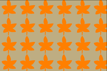 simple autumn leaf pattern design, this design is perfect for decorating walls, backgrounds etc.