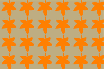 simple autumn leaf pattern design, this design is perfect for decorating walls, backgrounds etc.