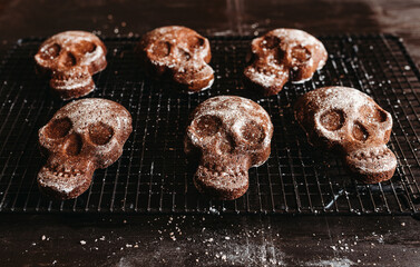 Skull Brownies
