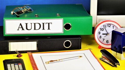 Audit - the text label for the folder office of the Registrar. A reliable opinion of the...
