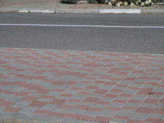 crossing on the street