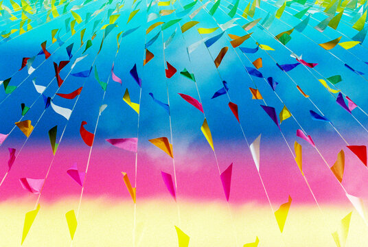 Colorful Psychedelic Banners