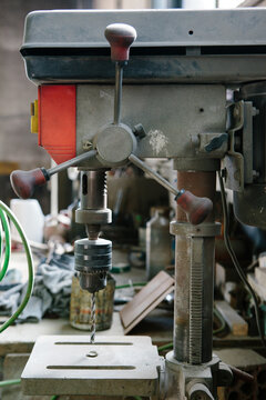 Industrial metal drill